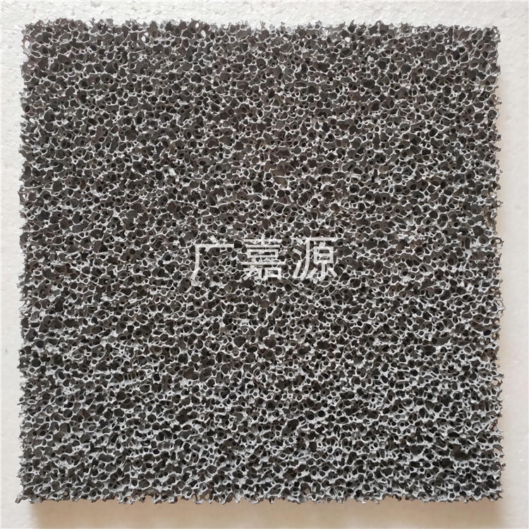 通孔泡沫鋁 透光開孔發泡鋁 隔音、吸音 服裝展廳、 裝修裝飾環保新材料 廣嘉源GJY-AL0802