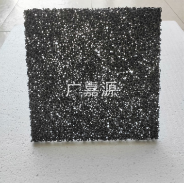 開孔泡沫鋁 廣嘉源GJY-AL008 通孔發泡鋁 隔音吸音材料裝飾環保新材料