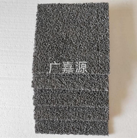 通孔泡沫鋁 吸聲、消聲環保裝飾新材料 開孔發泡鋁 廣嘉源GJY-AL0802